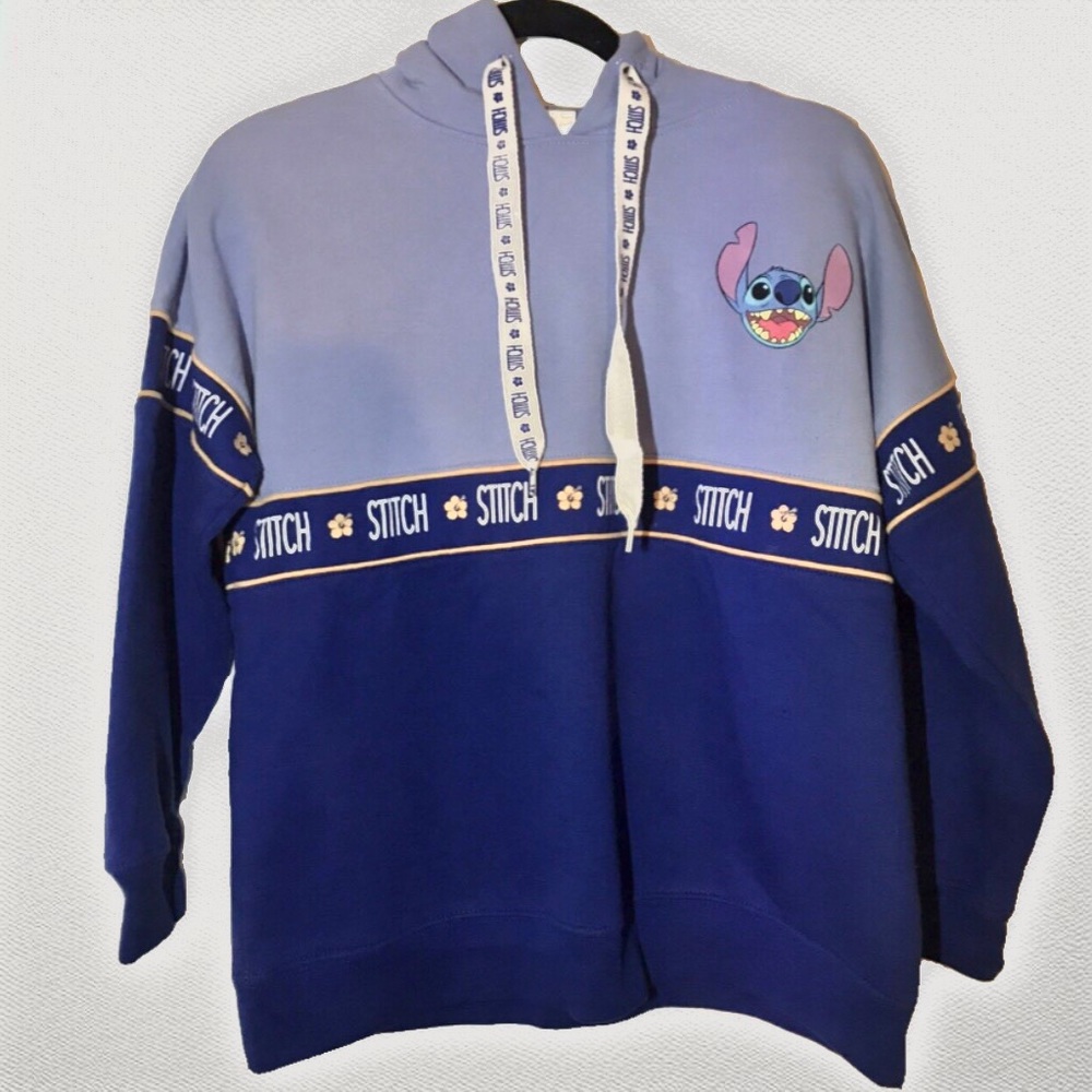 Disney stitch hooded sweatshirt